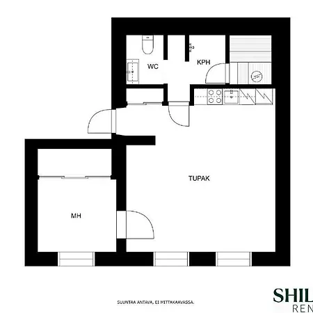 Renovated 1br At Main Square - Sauna & Parking * Tampere